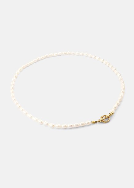 Naszyjnik Classic Pearl - 18k Gold Plated