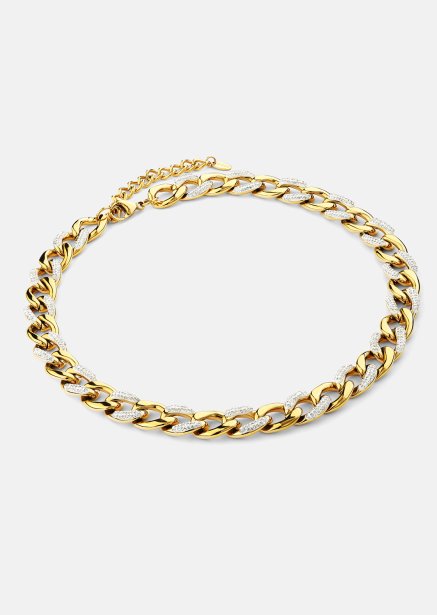 Naszyjnik Cuban Shine - 18k Pozłacany