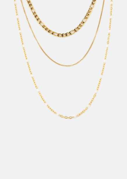 Naszyjnik Layered Elegance - 18k Pozłacany