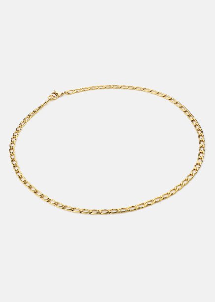 Naszyjnik Figaro Chain - 18k Pozłacany
