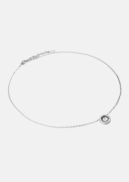 Naszyjnik Silver Heart – Posrebrzany