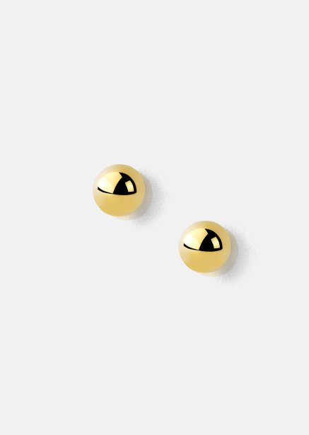 Timeless Orb Earrings - 18k Pozłacane