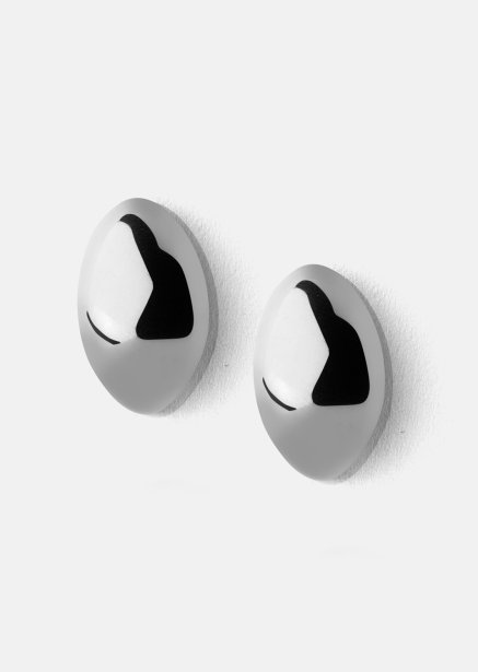 Kolczyk Chic Hoops - Posrebrzany