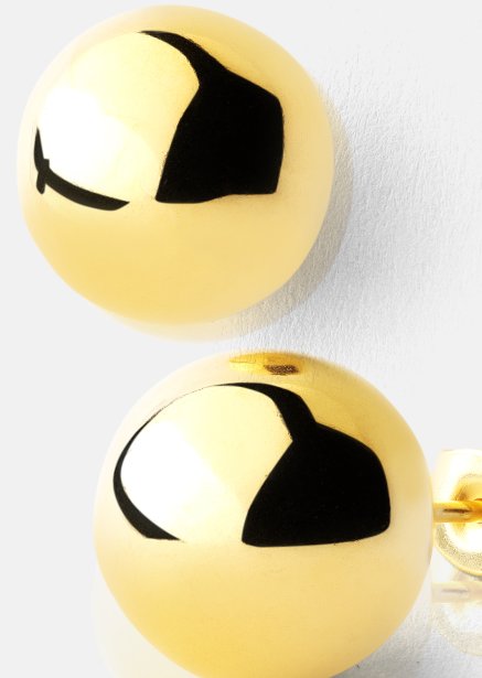 Orb Earrings - 18k Pozłacane