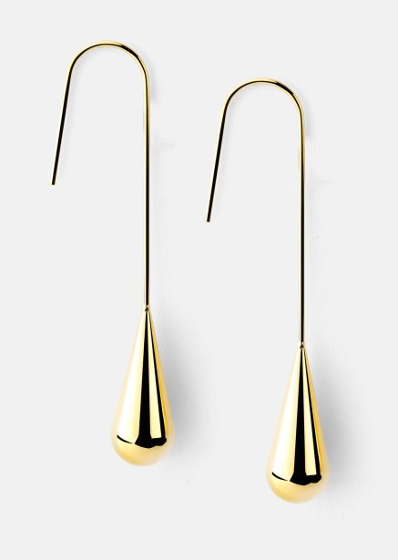 Kolczyk Golden Drop Elegance - 18k Pozłacany
