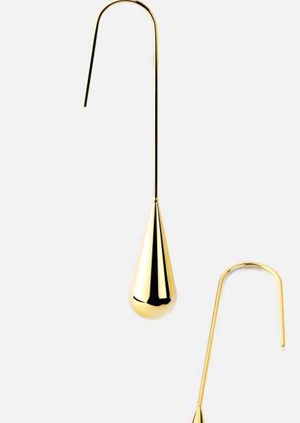 Kolczyk Golden Drop Elegance - 18k Pozłacany
