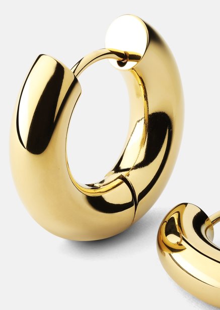 Kolczyki Bold Glow – 18k Pozłacane