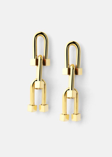 Kolczyki Link Luxe – 18k Pozłacane
