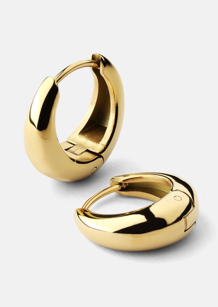 Kolczyki Bold Mini – 18k Pozłacane