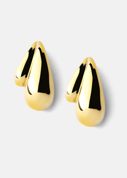 Kolczyki Gilded Drop – 18k Pozłacane