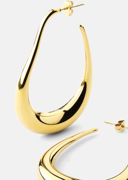 Kolczyki Tear of Gold - 18k Pozłacane