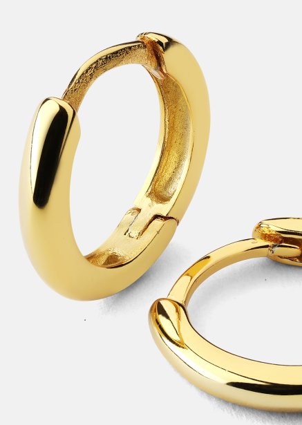 Kolczyki Mini Hoops - 18k Pozłacane