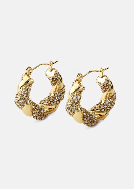 Kolczyk Glam Hoops - 18k Pozłacany