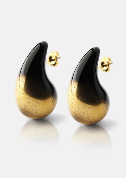 Kolczyki Verdé Glow – 18k Pozłacane