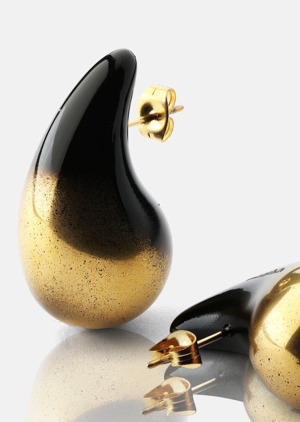Kolczyki Verdé Glow – 18k Pozłacane
