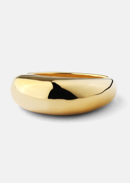 Golden Bold Pierścionek - 18K Pozłacany