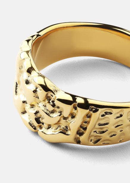 Eterna Pierścionek - 18k Pozłacany