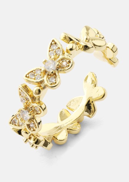Pierścionek Flutter – 18k Gold Plated