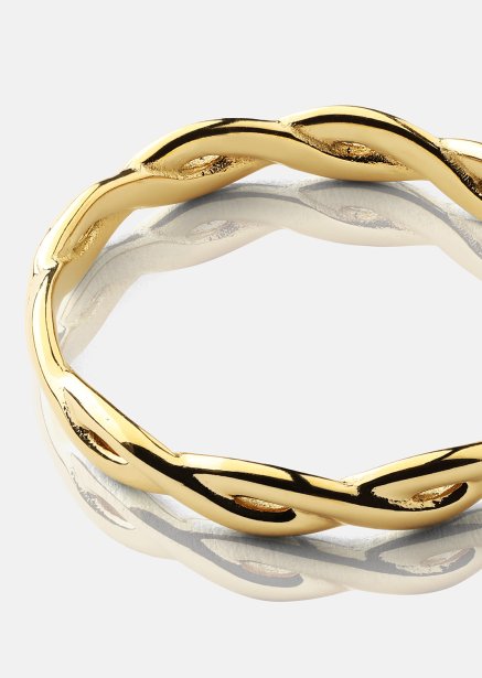 Aurora Gold Pierścionek - 18k Pozłacany