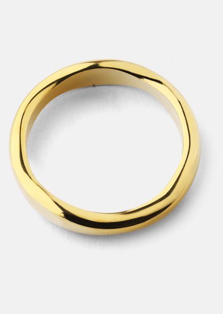 Pierścionek Elara - Pozłacany 18-karatowym złotem
