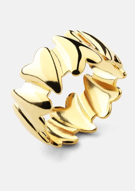 Pierścionek Heartglow - 18k Gold Plated