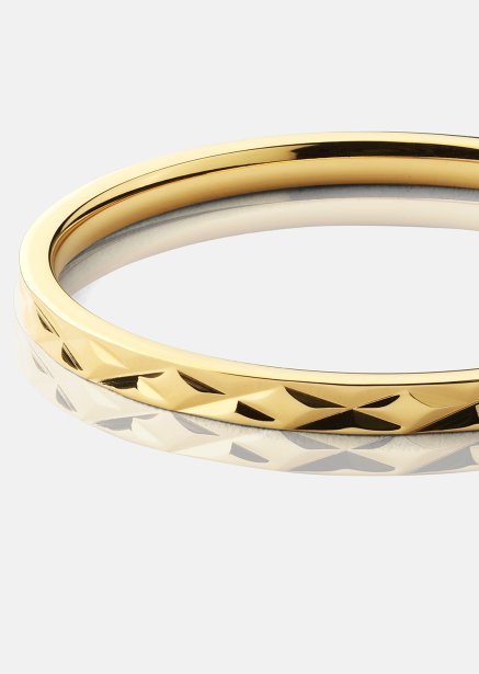 Pierścionek Pulse – 18k Pozłacany