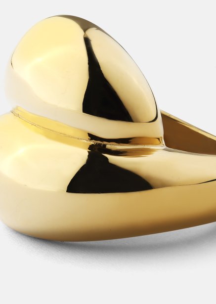 Pierścionek Bold Flow - 18k Pozłacany