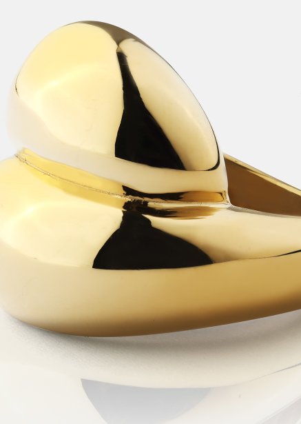 Pierścionek Bold Flow - 18k Pozłacany