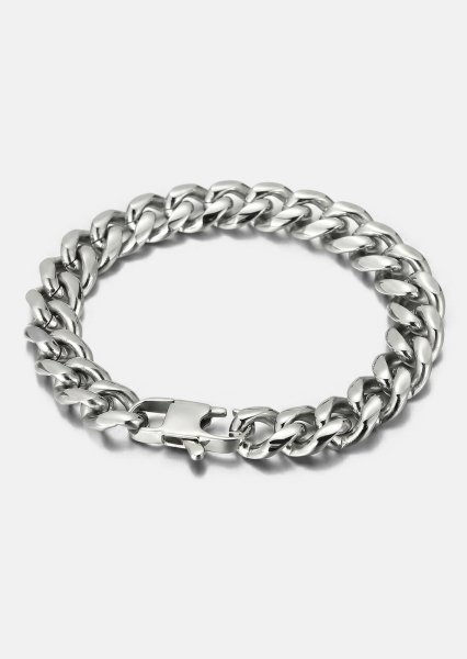 Bransoletka Iron Valor - Posrebrzana