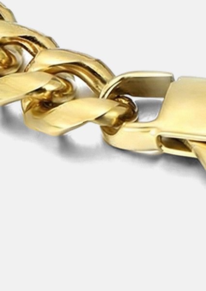 Bransoletka Titan Link - 18k Pozłacana