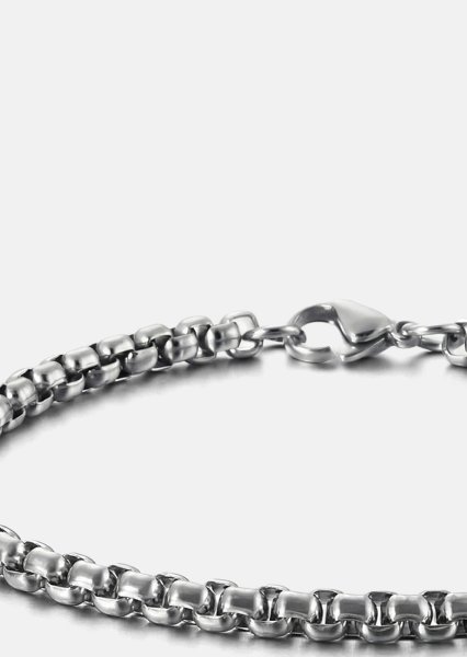 Bransoletka Steel Valor - Posrebrzana