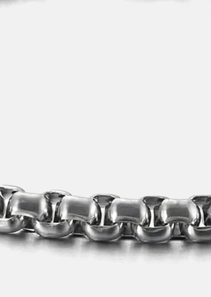 Bransoletka Steel Valor - Posrebrzana