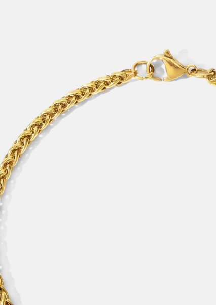 Bransoletka Regal Twine - 18k Pozłacana