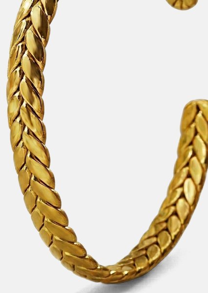 Bransoletka Valor Weave - 18k Pozłacana