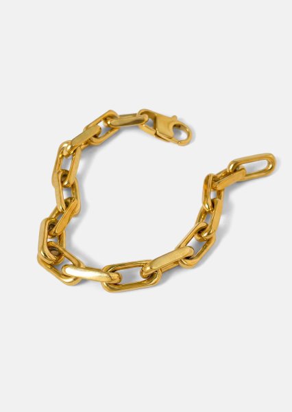 Bransoletka Valor Link - 18k Pozłacana