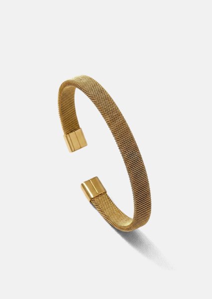 Bransoletka Valor Mesh - 18k Pozłacana