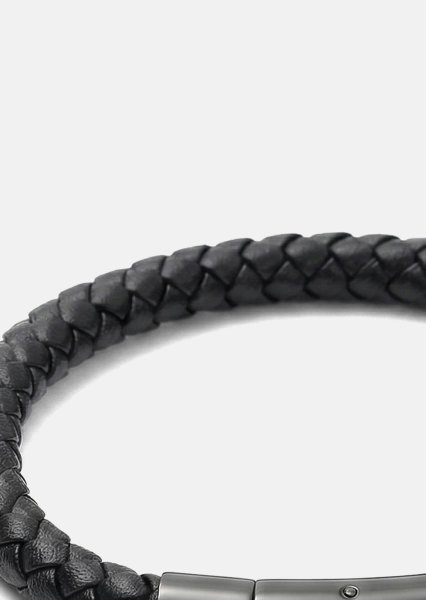 Bransoletka skórzana Noble Weave