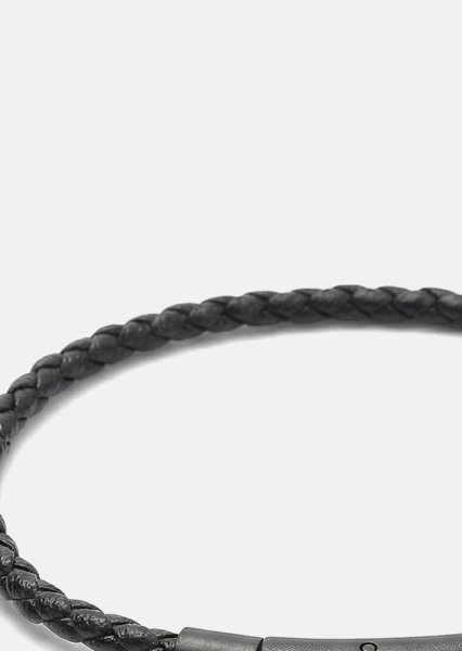 Bransoletka skórzana Obsidian Loop