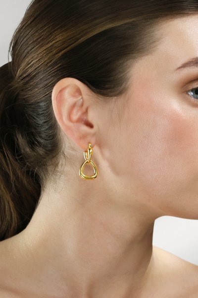 Kolczyki Elegant Drop – 18k Pozłacane