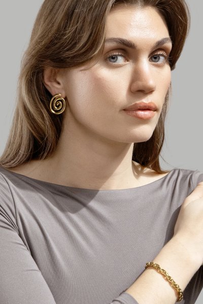 Bransoletka Shine Link - 18k Pozłacana