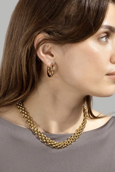 Bransoletka Power Link - 18k Pozłacana