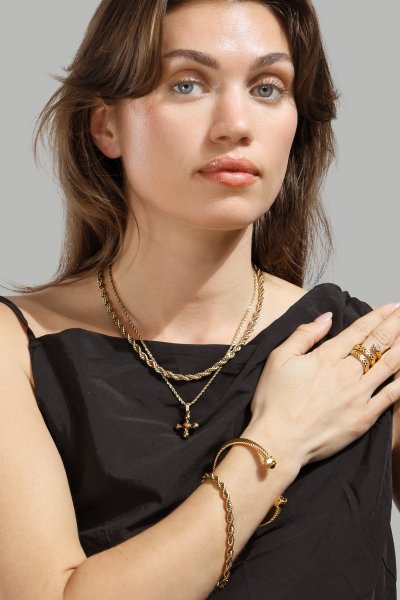 Naszyjnik Lino - 18k Gold Plated