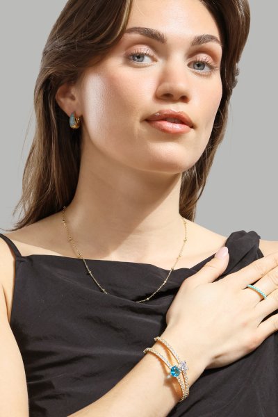 Naszyjnik Majestic - 18k Pozłacany