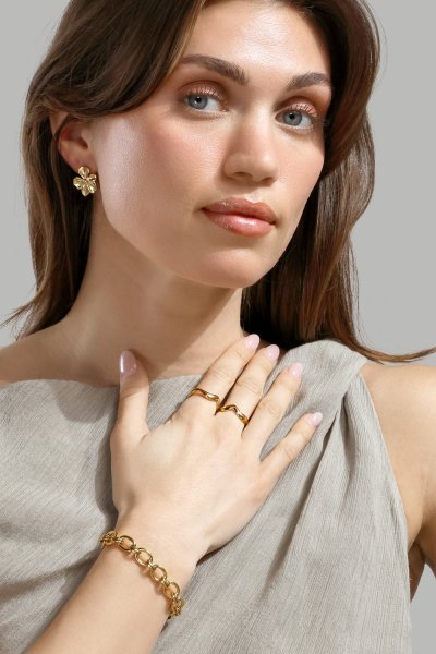 Florabella Kolczyki - 18k Gold Plated