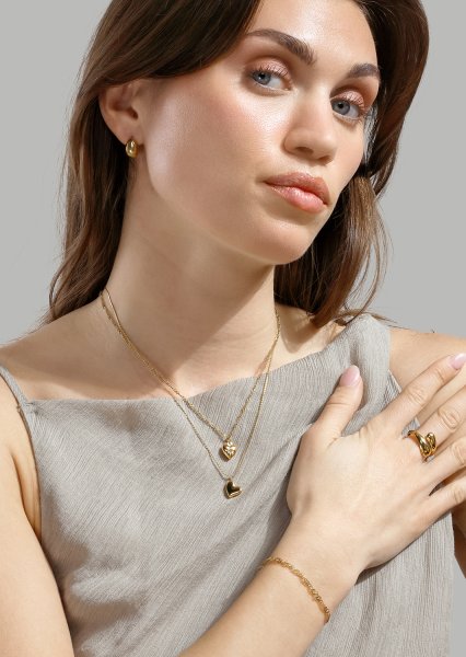 Bransoletka Twist Whisperer - 18k Pozłacana