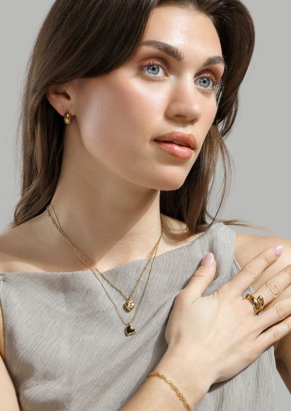 Naszyjnik Amore - 18k Gold Plated