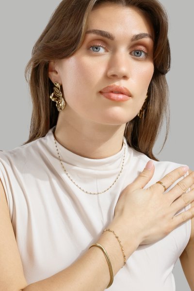 Liora Kolczyki – 18k Pozłacane