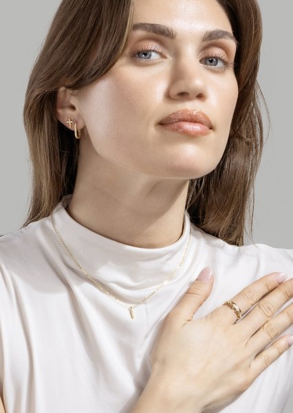 Luminare Kolczyk - 18k Gold Plated