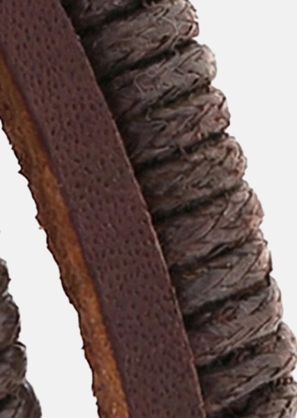 Bransoletka skórzana Echelon Weave