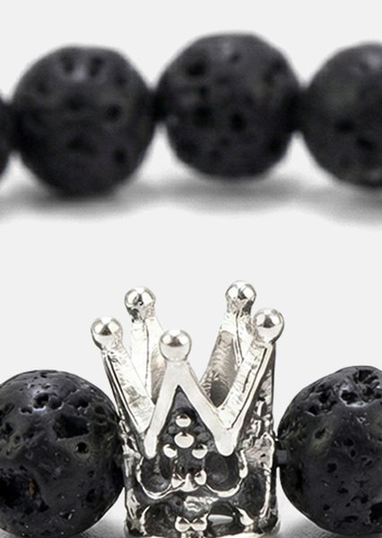 Bransoletka z koralików Lava Crown